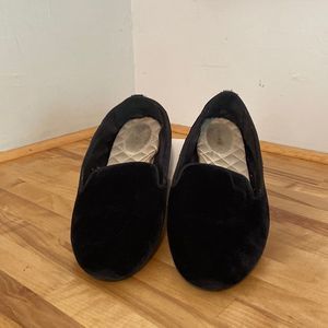 Birdies Black Velvet The Starling Slipper Flat Loafers Size 9 1/2